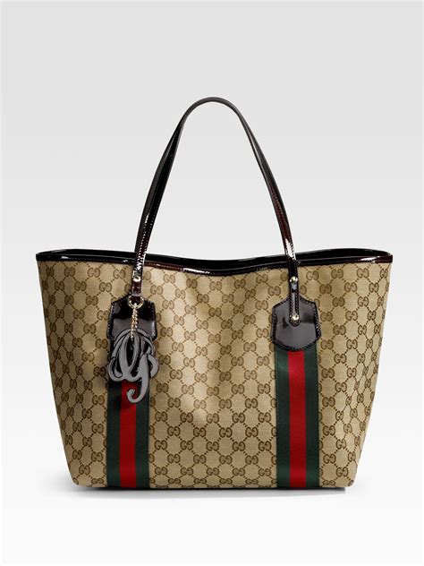 gucci cotton tote|More.